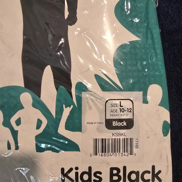 MorphCostumes Kids Black MorphSuit - Picture 5 of 5